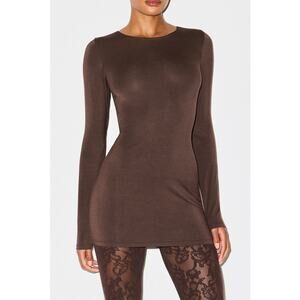 skims lace dress brown SKIMS | Dresses | Skims Brown Fits Everybody Lace Dress